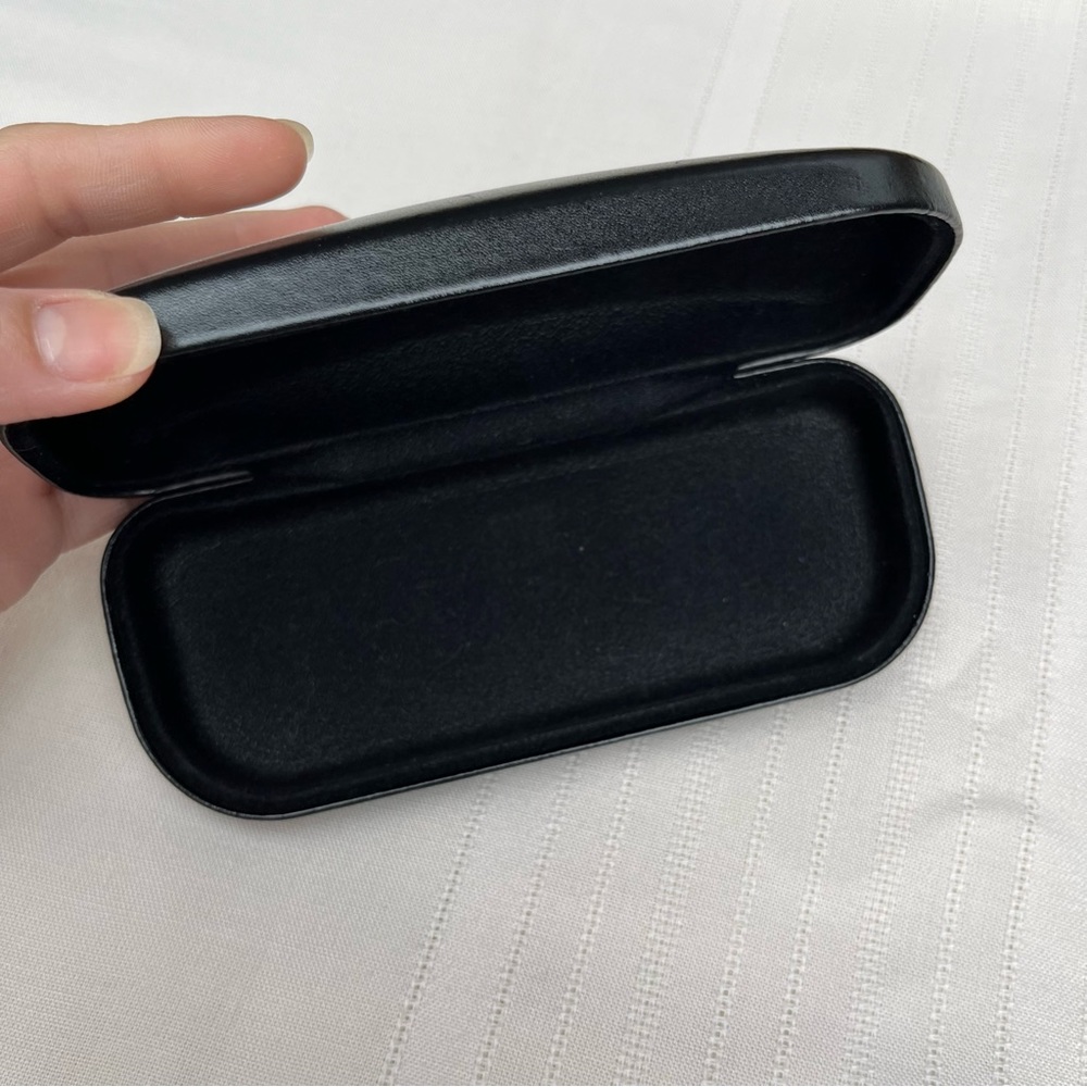 Black Coach Sunglasses Case Clamshell Hard Case - Picture 2 of 11
